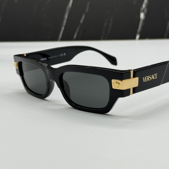 NEW VE4465 GB1/87 VERSACE SQUARE MOD 4465 GB1/87 UNISEX SUNGLASSES VE4465 GB187 - Picture 10 of 11